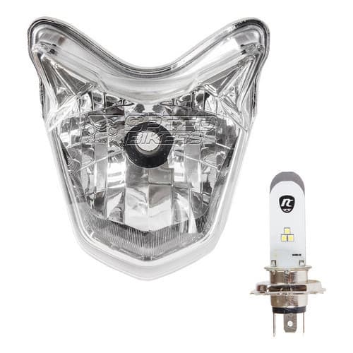 Bloco Óptico Farol Completo Cb Twister 250f Com Lampada De Led