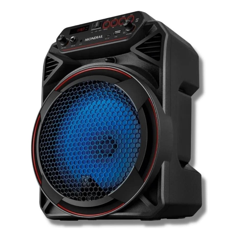 Caixa De Som Amplificada Mondial Cm-150 Bluetooth Bivolt