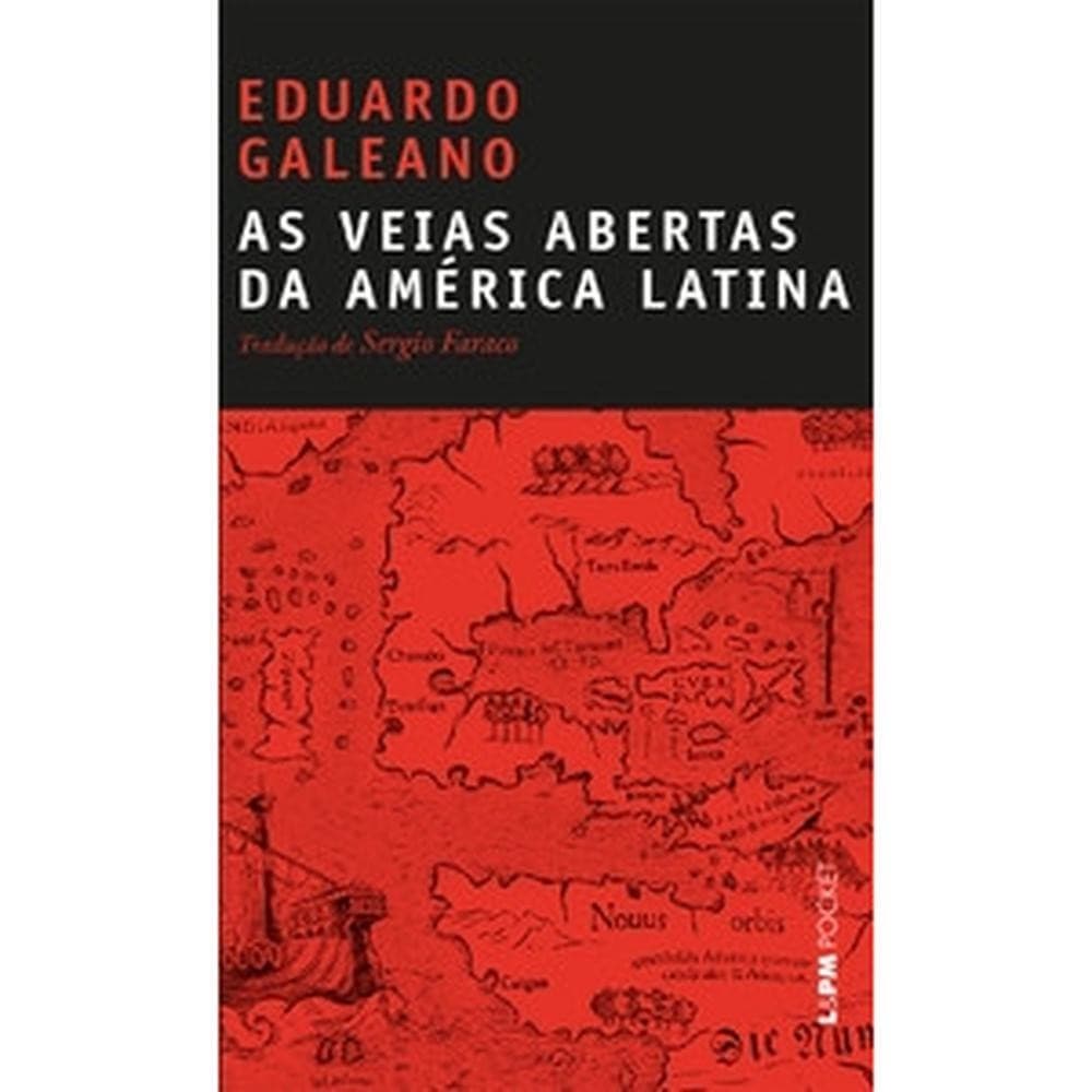 Livro As veias abertas da América latina - Capa Comum