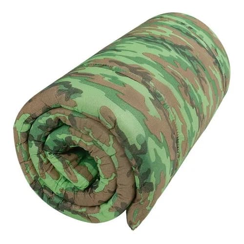 Colchonete Camping Solteiro 190x60cm - Verde Militar