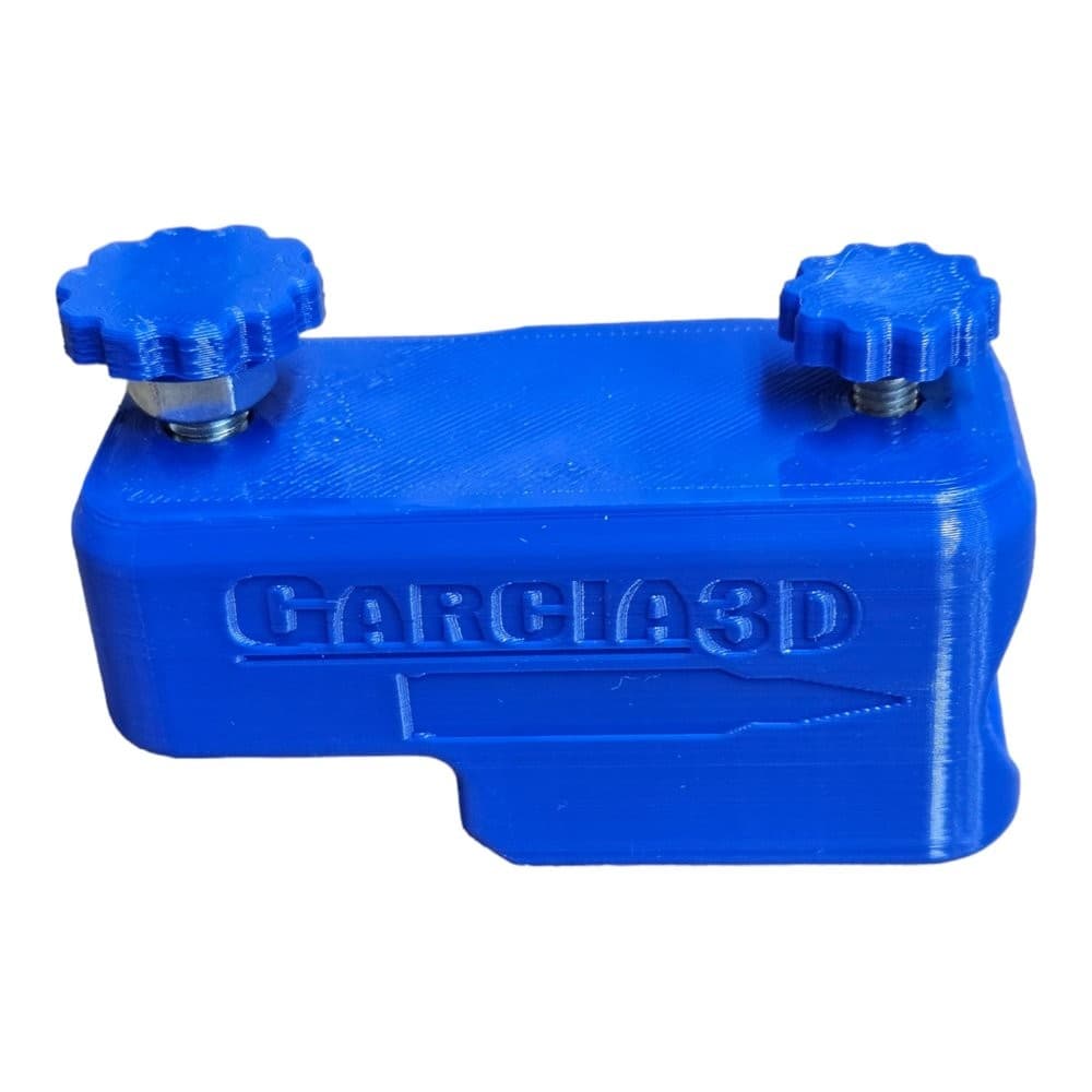 Marcador Canetão manual para estojos Azul