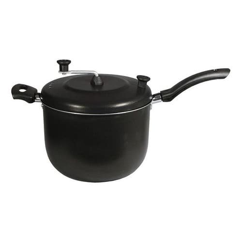 Panela Pipoqueira Pipoca Antiaderente N20 4 Litros Cor Preta