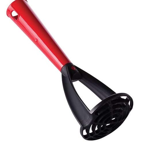Amassador de Legumes Preto com vermelho Plasútil