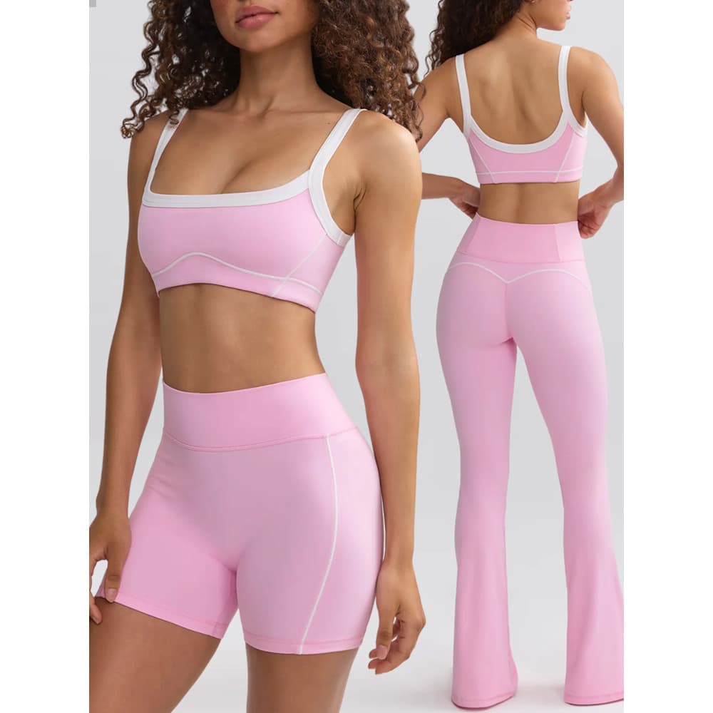 Novo Estilo Europeu e Americano Sensação de Nu Roupas de Yoga/Leggings Esportivas