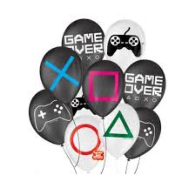 25 bexigas são roque tema games,jogos,vídeo game