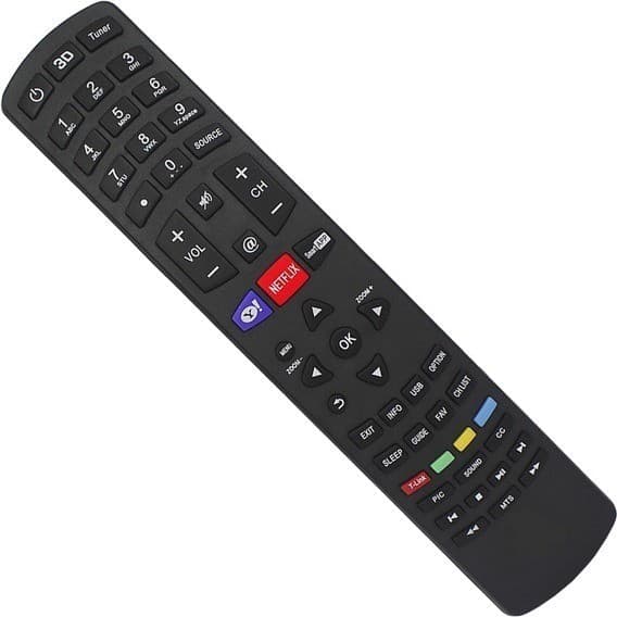 Controle Remoto Compatível Philco Ph39f33dsg  Ph39e53sg