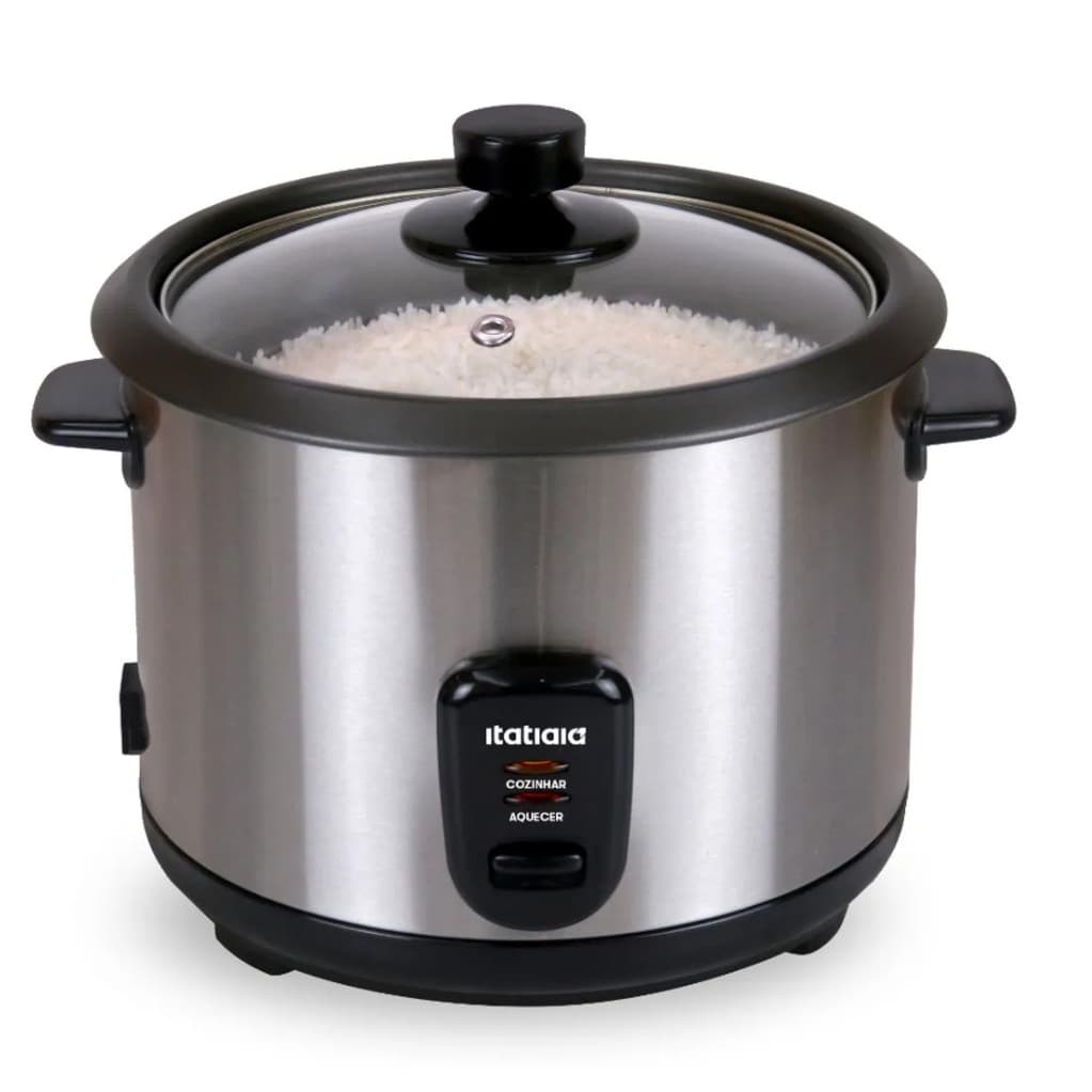 Panela de Arroz Elétrica Midi Itatiaia 1,5L 500W Inox