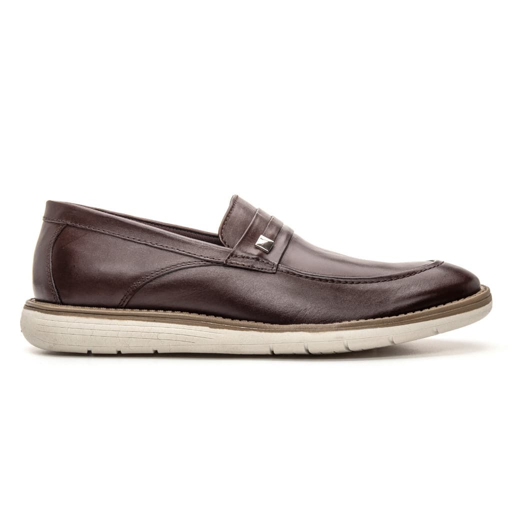 Sapato Masculino 100% Couro Legitimo Mocassim Loafer Oxford Esporte Fino Elegante Dia Promoção