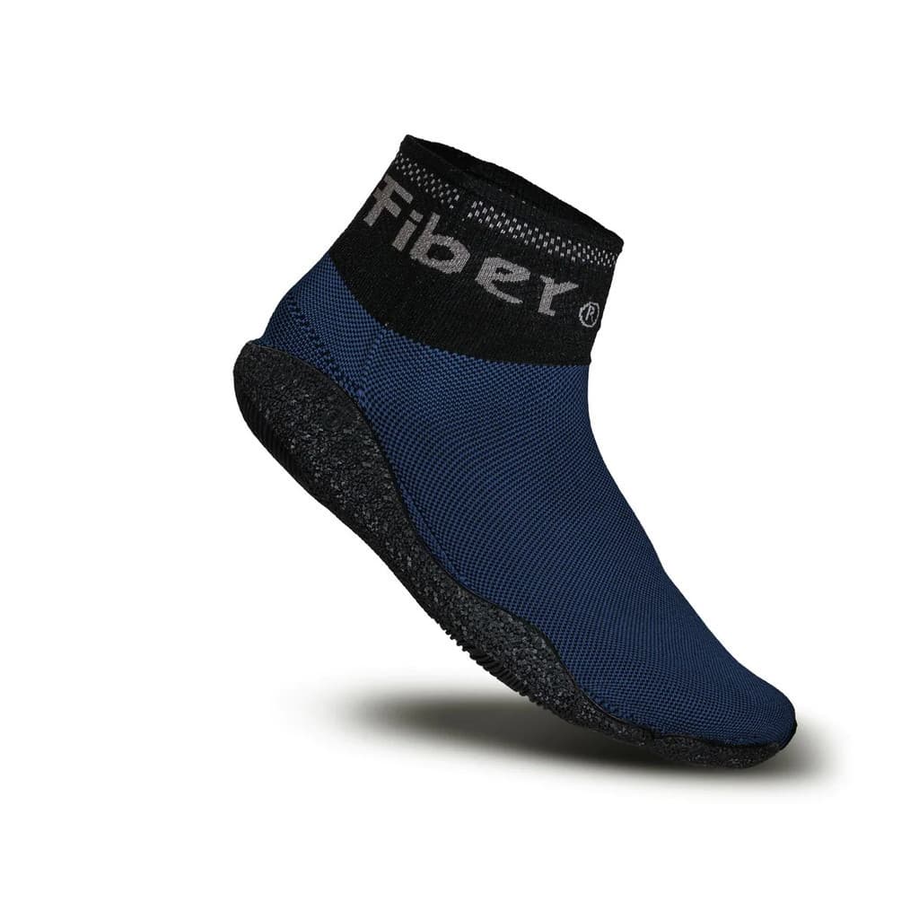 Sapatilha Para Treino Fiber Knit Multisports Antiderrapante - Azul e Preto