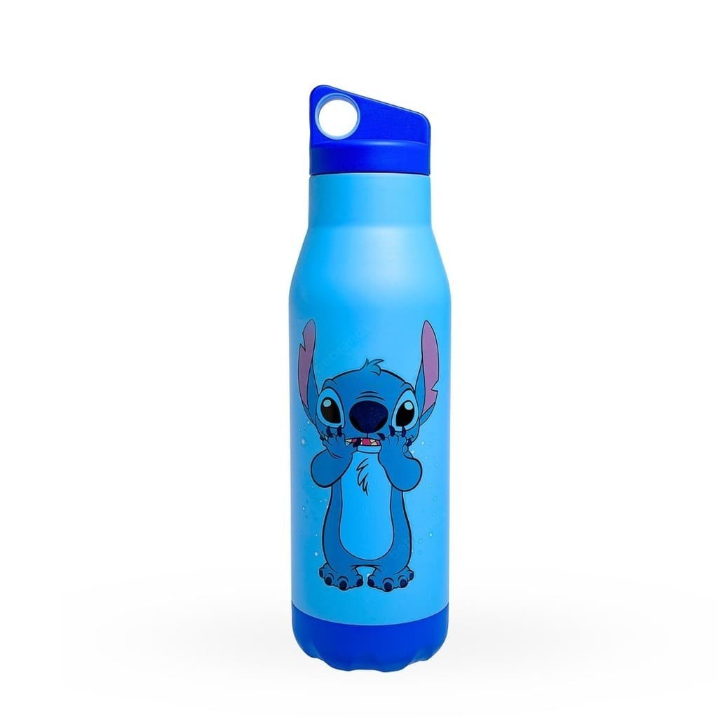 Garrafa Space Térmica Aço Inox 600ml Stitch - Disney