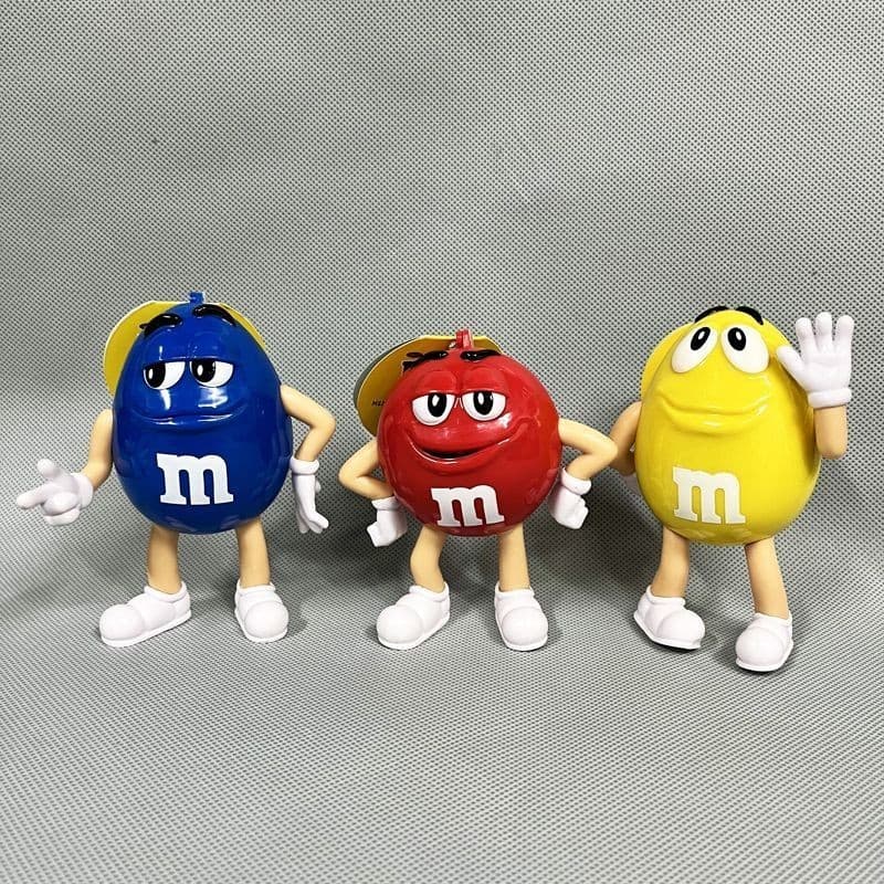 Toy M & M'S Milk Chocolate Beans Mms Man Tank Toy Stand Bean Children Boneca Candy Machine Toy AVTX