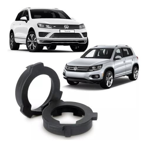 Adaptador Farol Lampada Xenon / Super Led H7 Tiguan Touareg