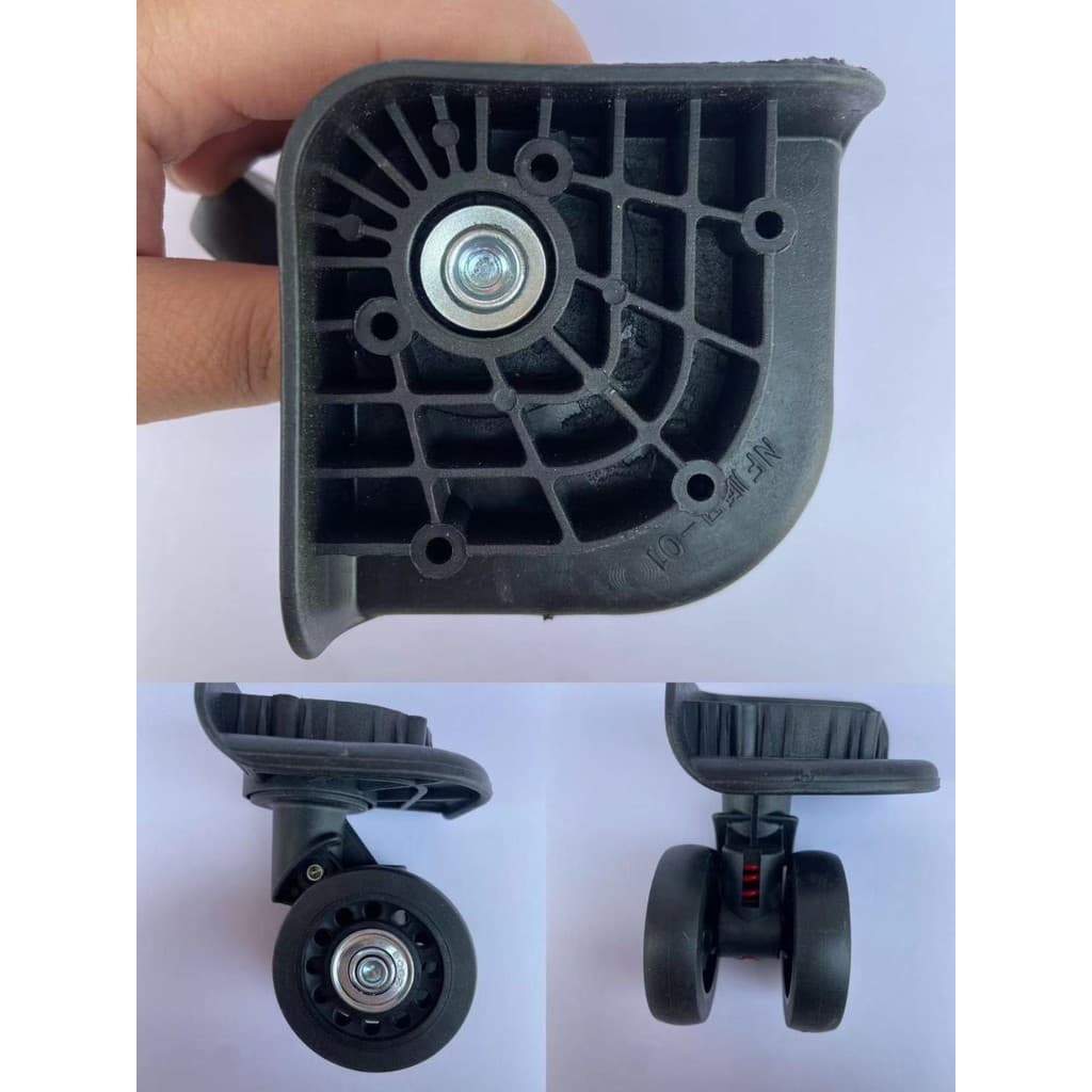 Rodas de mala, rodas de bagagem, rodas de carrinho, rodas de mala de mão, rodas de caixa com senha, peças de reparo univ