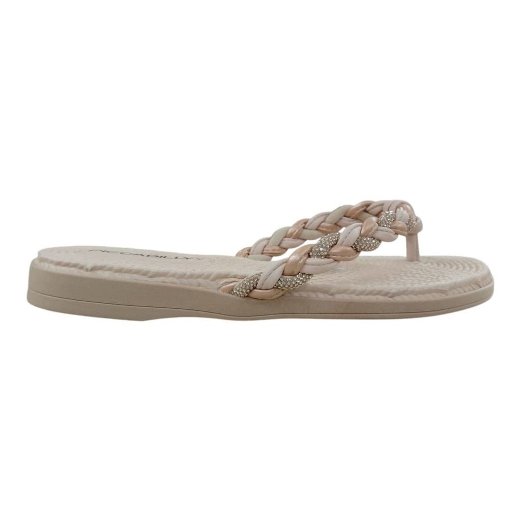 Chinelo Piccadilly 513017 Sandália Rasteira Confort Feminina
