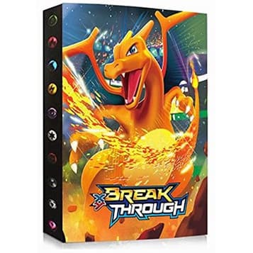 Álbum de fotos de cartas Pokémon pode conter cartões Dodo 240 GX VMAX D5FV