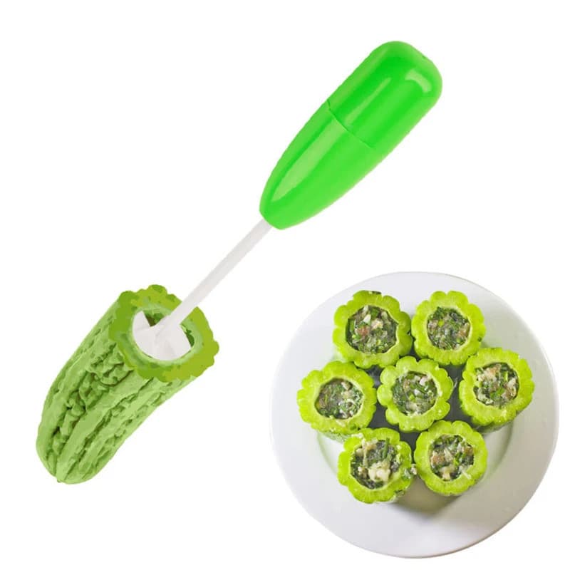 4 Em 1 Frutas Vegetais Corer Espiral Escavação Vege Broca Vegetal Saca-Rolhas Carver Com 4 Pçs Cabeça Substituível Espir