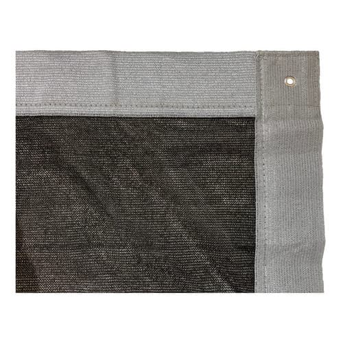 Tela Sombrite Preta 3m X 10m Com Borda E Ilhós