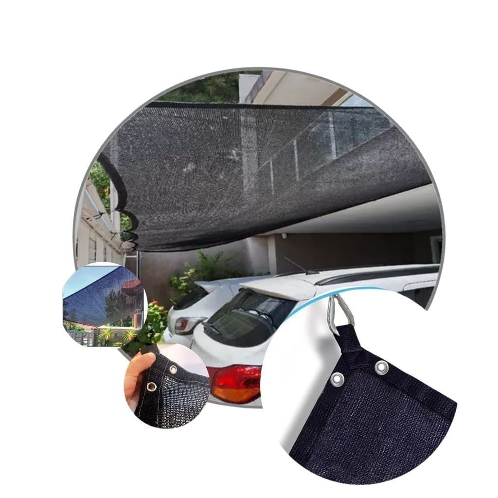 Tela Sombreamento Toldo Sombrite Garagem 80% acabamento