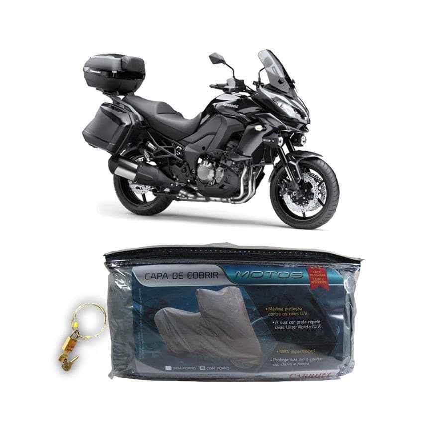 Capa com cadeado para cobrir KAWASAKI Versys 1000 Grand Tourer GG(199)