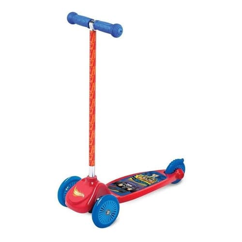 Patinete Fun  Radical 3 Rodas Hot Wheels Azul E Laranja