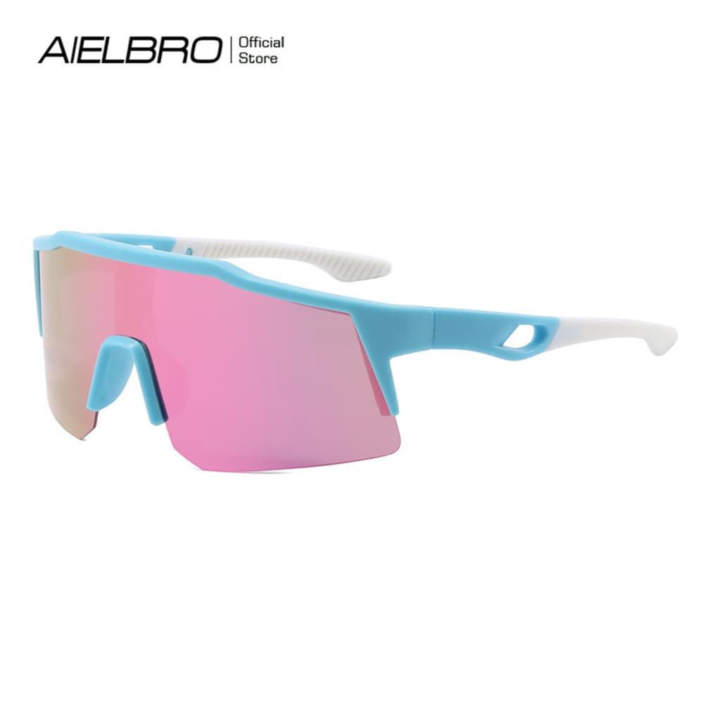 AIELBRO Óculos De Ciclismo Para Meninas , Crianças , Adolescentes , Esportivos Sol Bicicleta , UV400 , Meninos Ao Ar Liv