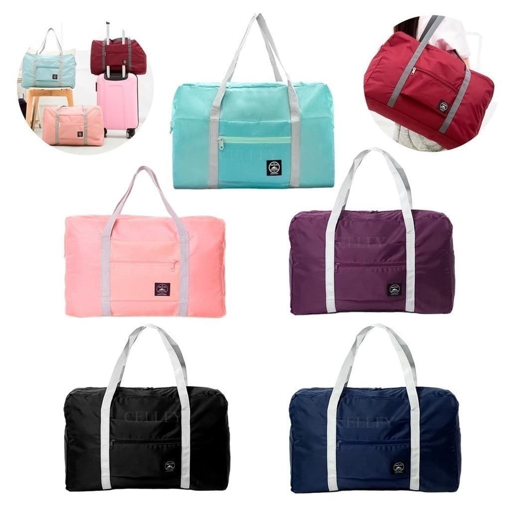 Kit 2 E Kit 5 Bolsa De Viagem Mala Dobrável Grande Capacidade Impermeável