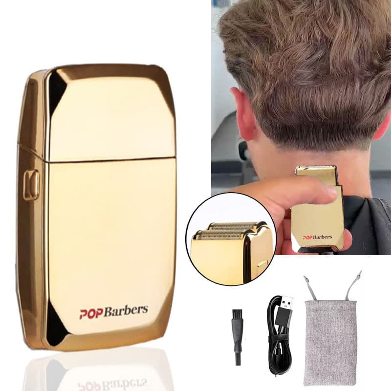 Barbeadores Pop Profissionais P600 Cabeça De Óleo Reciprocador De Cabelo Elétrico Corte 0MM Barbeador 9000RPM Aparador