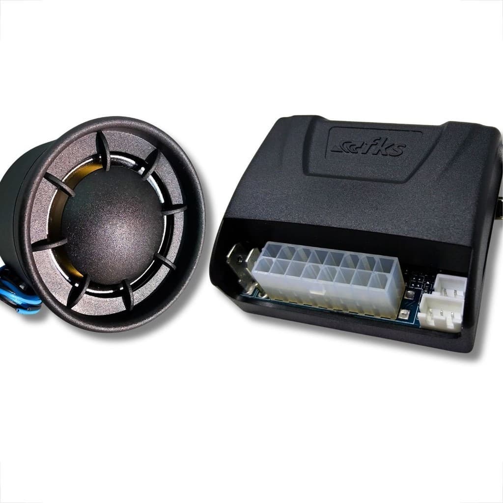 Alarme Automotivo Fks Fk902 com Bloqueio 2 Controles Sistema Anti-furto e Proteção Veicular Completa