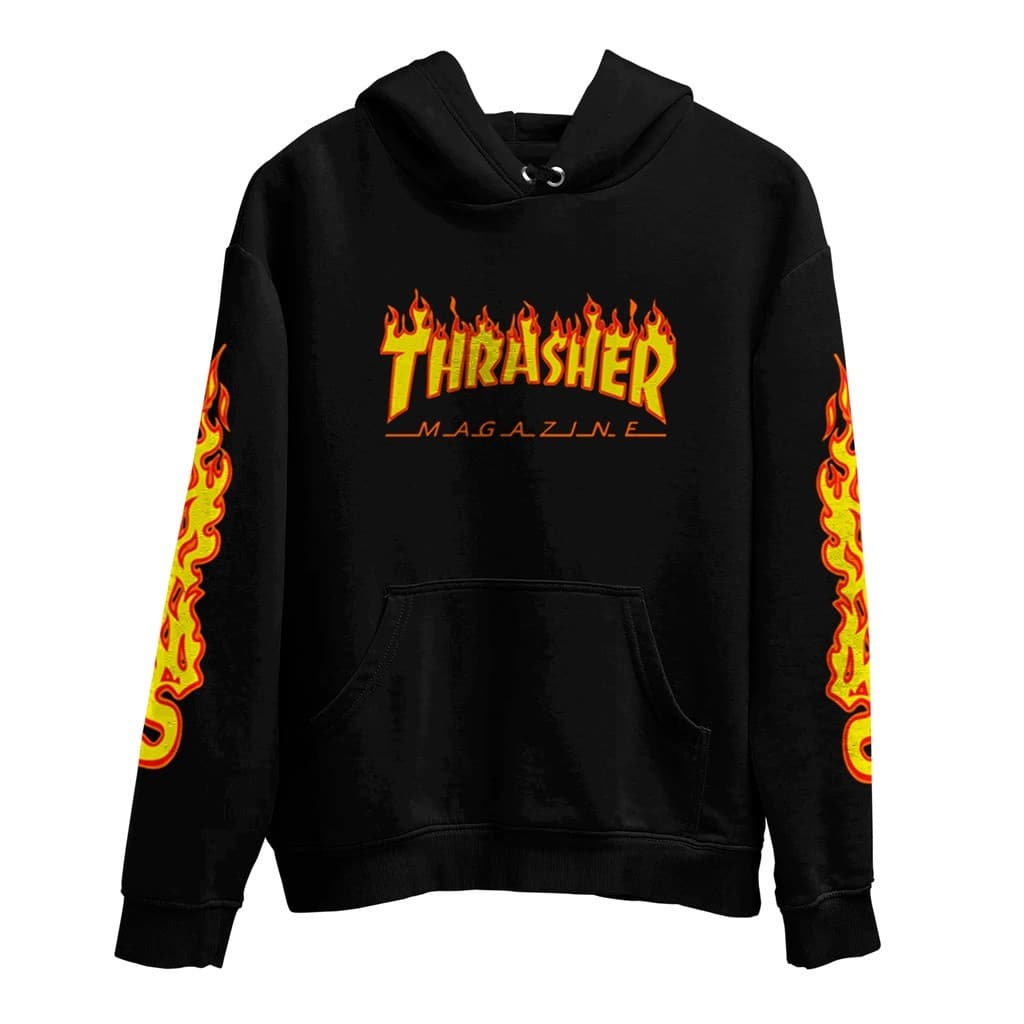 Moletom Canguru Algodão Unissex Thrasher Magazine -MAYYN.