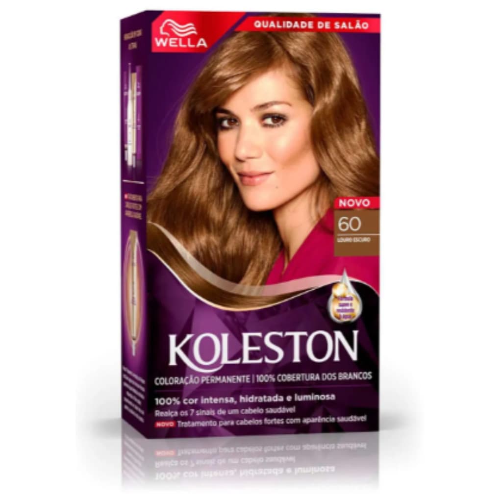 KOLESTON TINTA CABELO LOURO ESCURO 0060