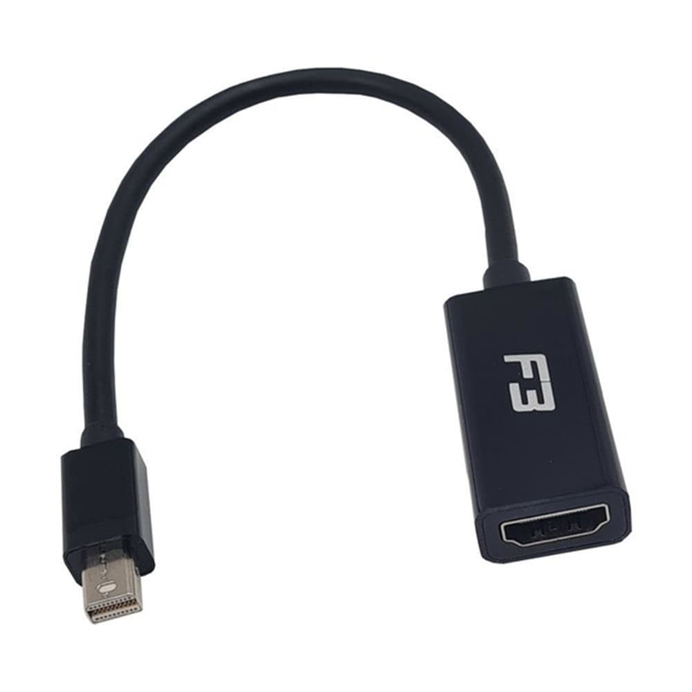 ADAPTADOR MINI DISPLAYPORT X HDMI JC-MHMI F3