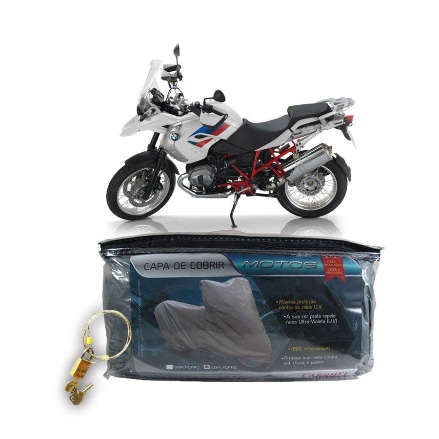 Capa com cadeado para cobrir BMW 1200 GS HP2 GG(199)