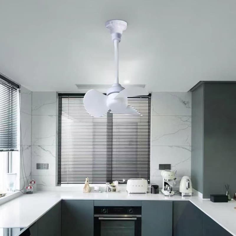 Ventilador De Resfriamento UTAKEE 10W Ajuste De 360 Graus E27 Teto Para Lustre Interno