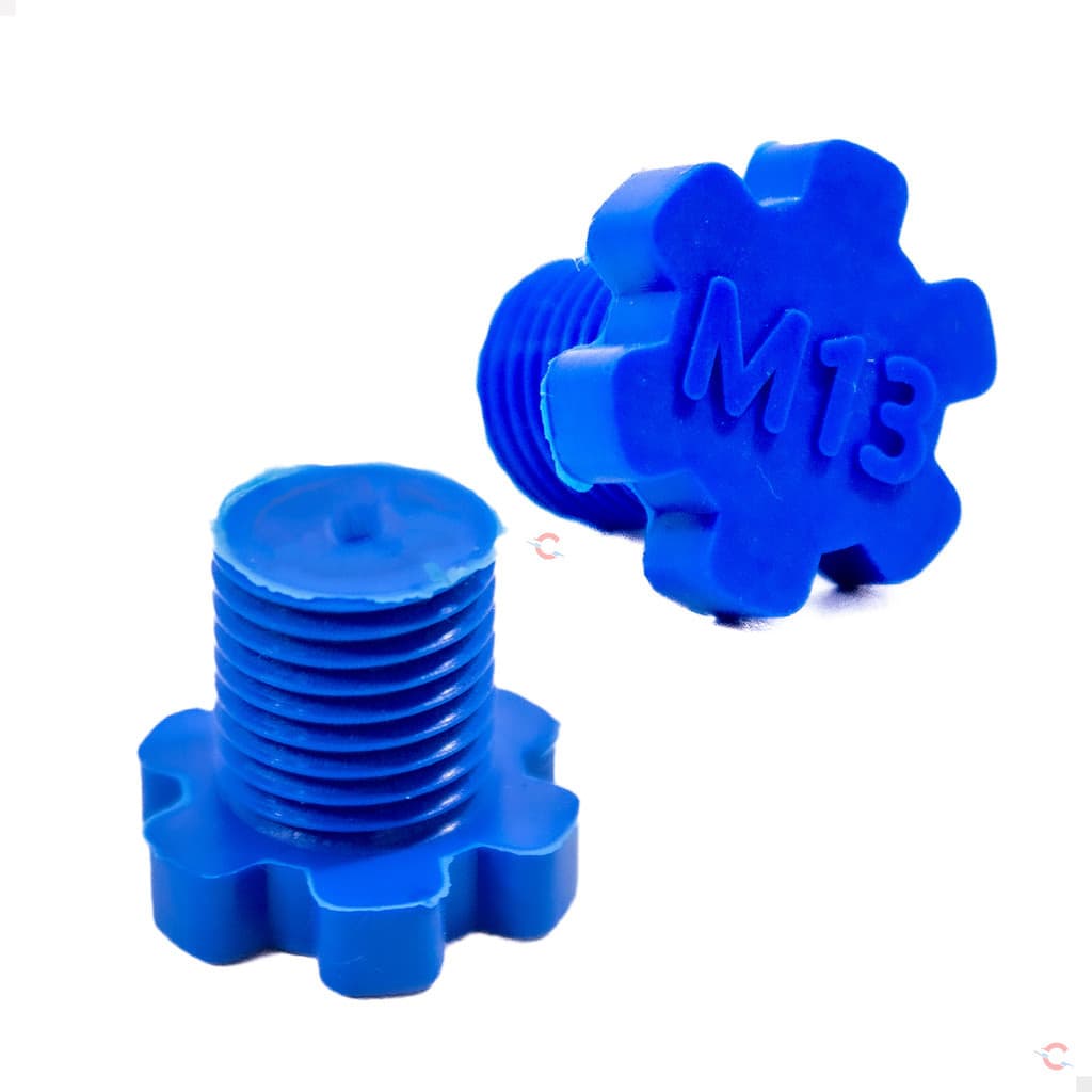 Bujão Óleo Borracha Silicone Universal 13mm rosca 13 mm