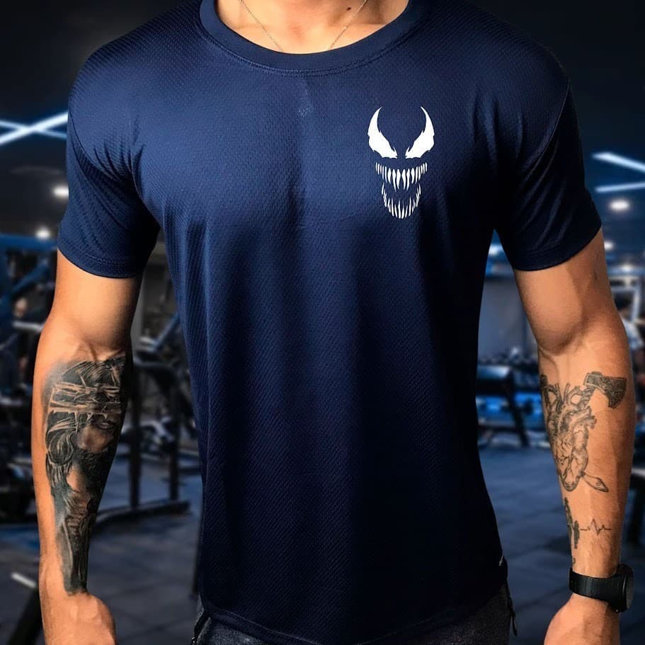 Camisa Dry Fit  Masculina - 
 VNM  Academia, Corrida, CrossFit, AntiOdor - Alta Durabilidade