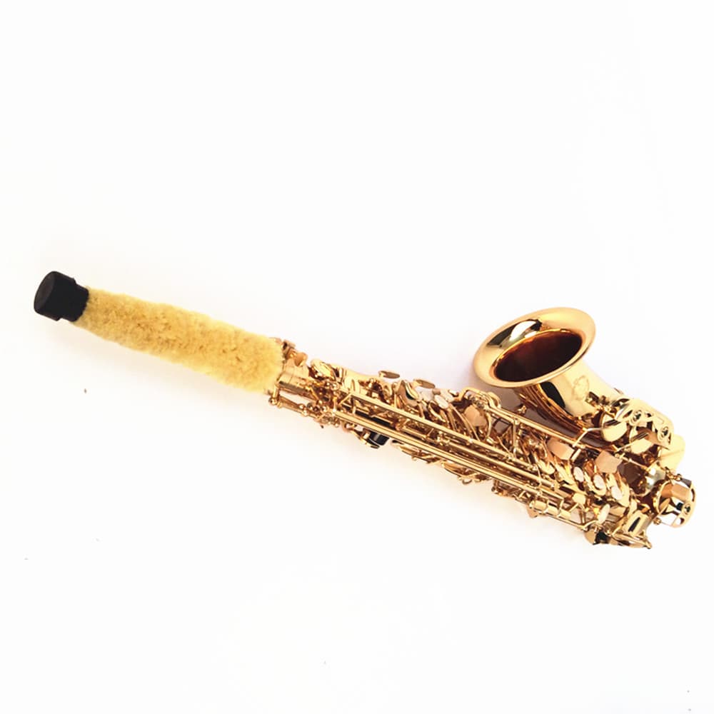Protetor De Almofada De Limpeza De Escova Para Saxofone Alto Sax Macio E Durável