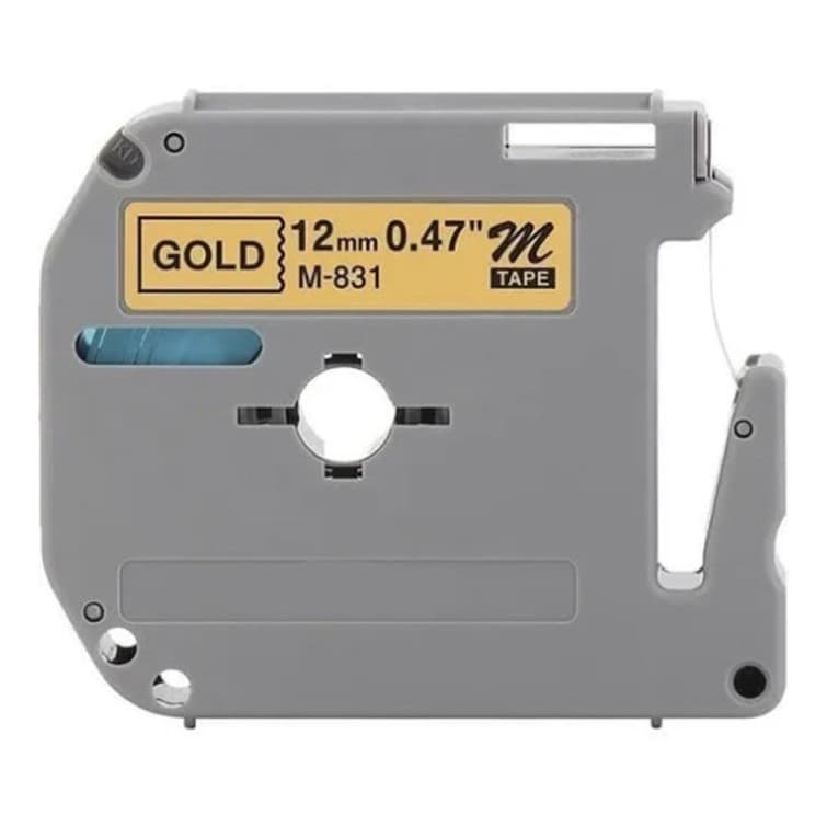 Fita Rotuladora Para Pt70 Pt80 Pt-100 Mk831 Dourada M-k831