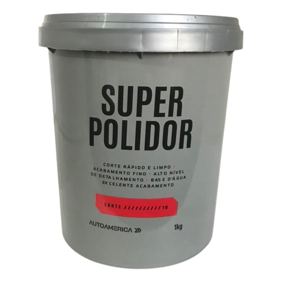 Massa De Polir Autoamerica 1kg Polimento Carros E Moveis