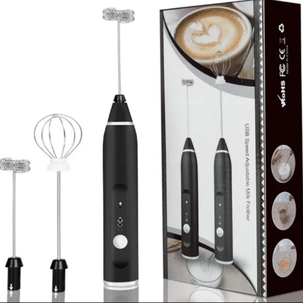 Kit Mini Mixer Portátil 2 em 1 Misturador de Bebidas Sem Fio