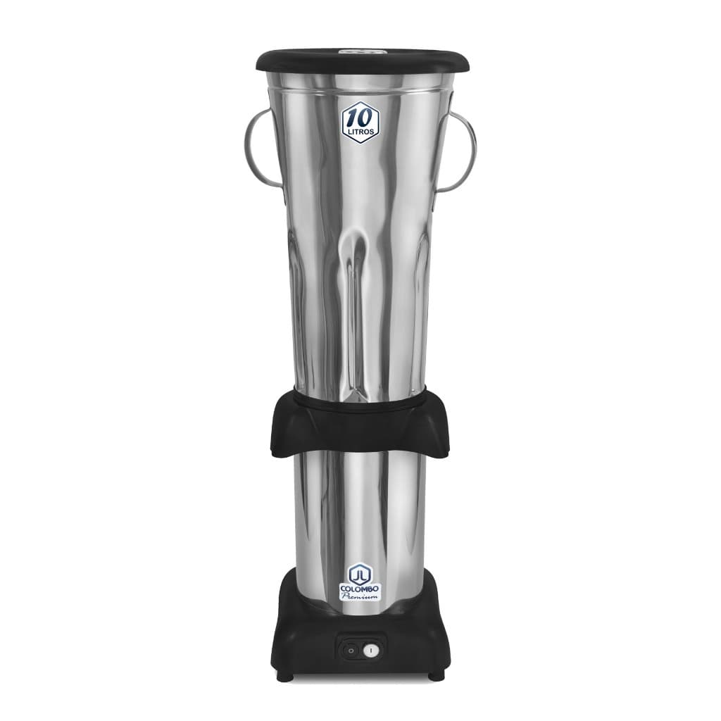 Liquidificador Industrial  Inox JL Colombo Baixa Rotação 10 Litros