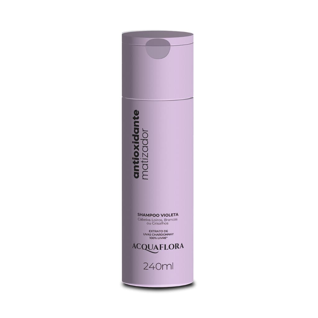 Shampoo Acquaflora Violeta Matizador Antioxidante 240ml