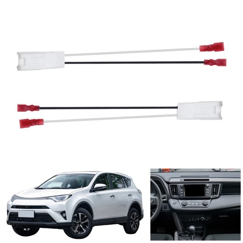 Adaptador De Fio De Alto-Falante Frontal Com Tweeter , Substituição De Chicote De Fiação , Conector , Acessório Automáti