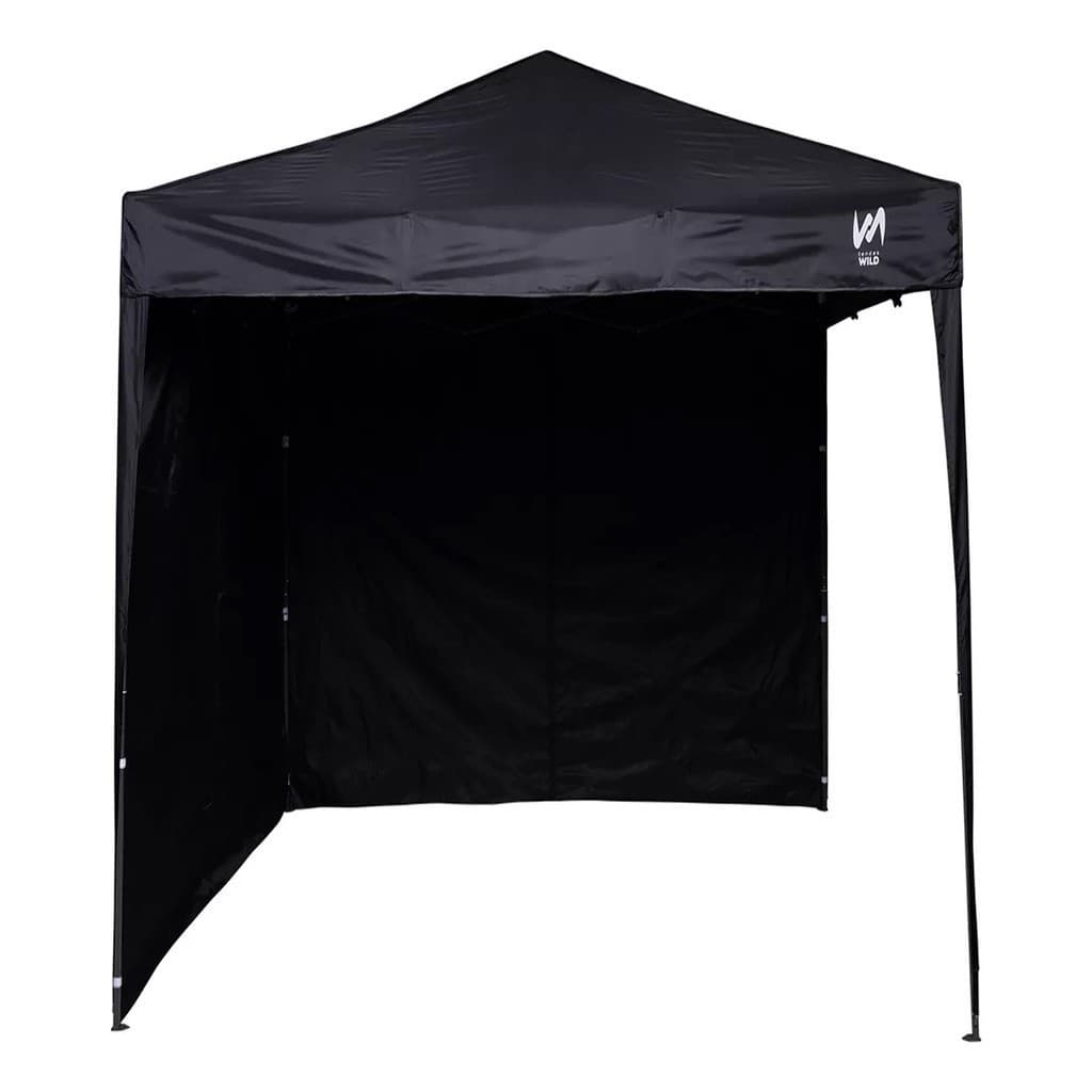 Gazebo 2x2 PC Preto + 2 Paredes Poliéster
