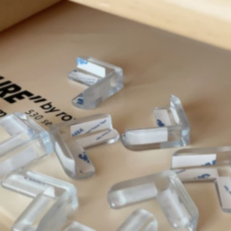 24 Unidades Protetores Quadrados De Silicone Quina Para Crianças E Bebês Promoção De Proteção Anticolisão