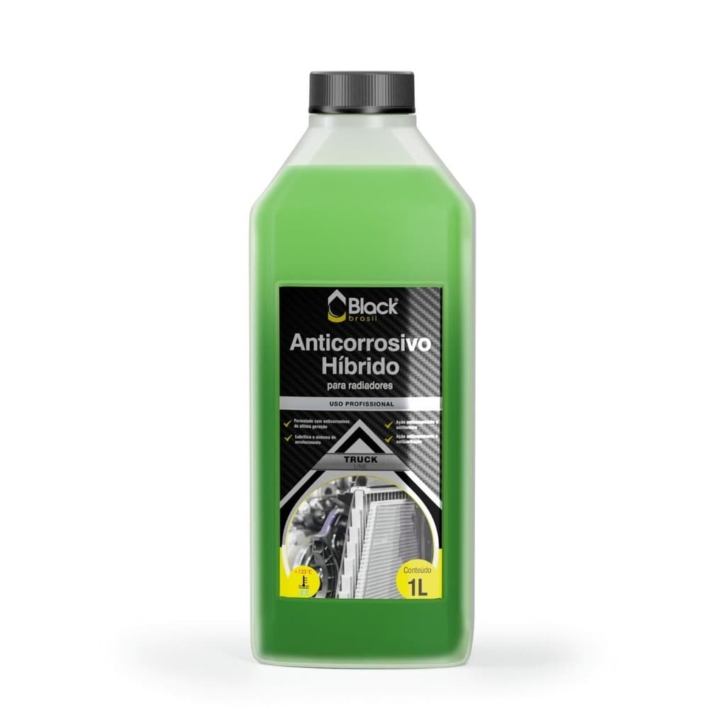 Aditivo Radiador Anticorrosivo Linha Pesada 1L Black Brasil