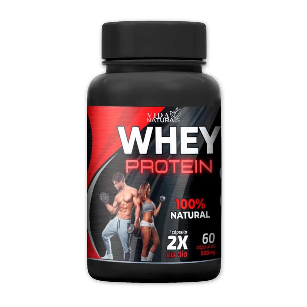 4 Whey Protein 60Caps Legítimo 500mg (Totasl 240Caps)