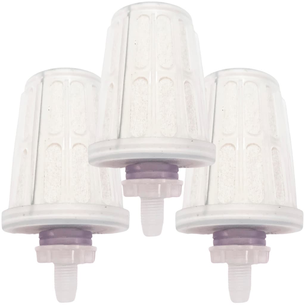 Kit 3 Velas Filtro Filtragem Carvão Ativado Universal Plástica Retém Partículas  Furacão Utilidades