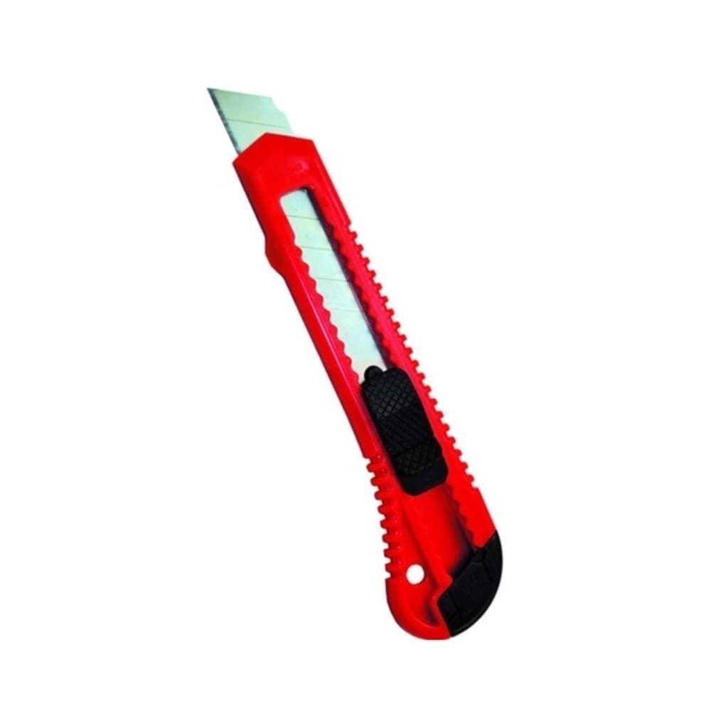 Estilete Vermelho Grande 18mm Estilete Barato