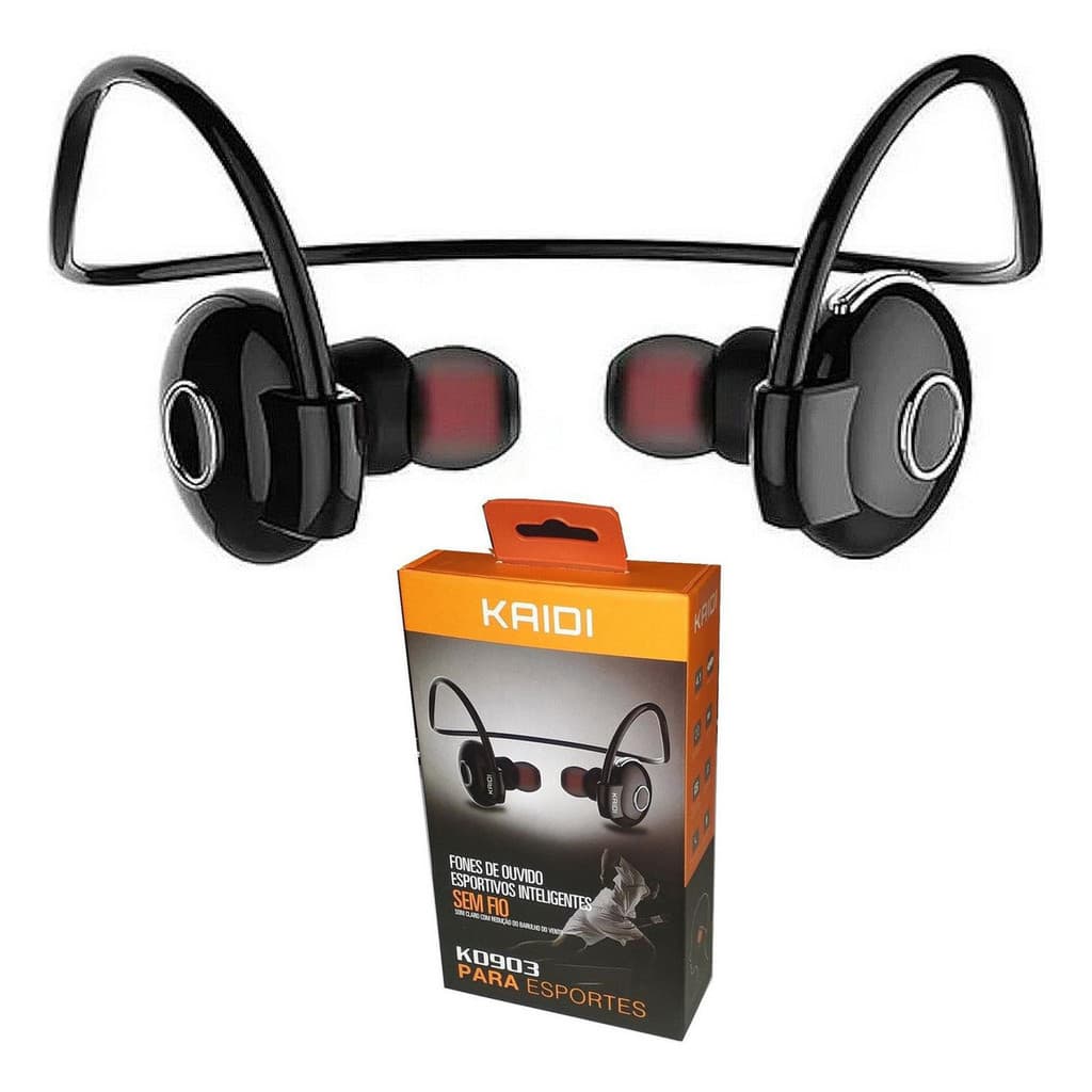 Fone Ouvido Kaidi Bluetooth Esportivos Inteligentes Kd-903