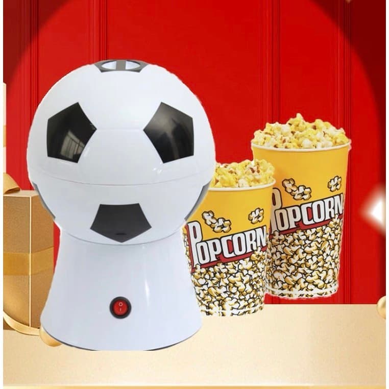 ---futebol---Pipoqueira Elétrica Ar Quente Máquina Fazer Pipoca Sem Óleo futebol 110v e 220v